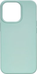 Modal™ - Liquid Silicone Case for iPhone 13 Pro - Light Green - Front_Zoom