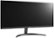 Back Zoom. LG - 34" IPS LCD UltraWide FHD AMD FreeSync Monitor with HDR 400 - Black.