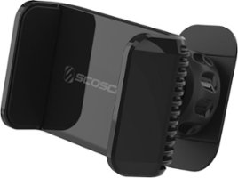 Scosche - Universal Grip 2 in 1 Dash/Vent Car Mount for Mobile Phones - Black - Front_Zoom