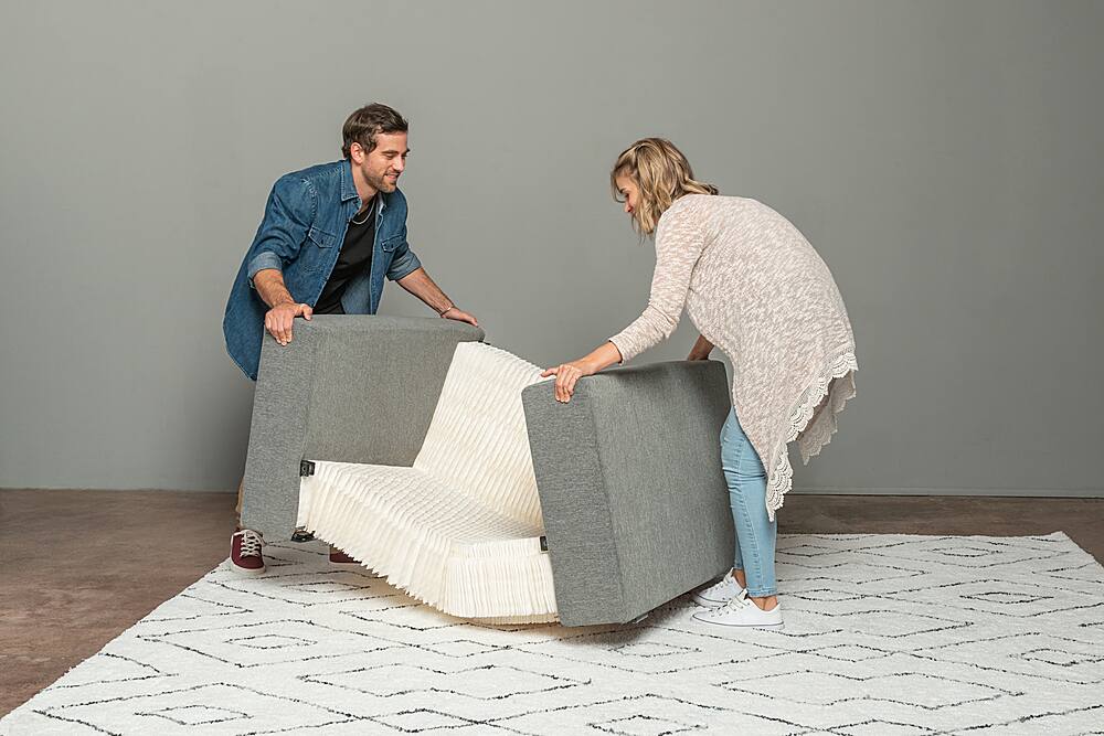 Best Buy Elephant in a Box 3Seat Fabric Long Sofa 6224011296281