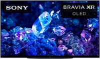 Front. Sony - 48" Class BRAVIA XR A90K OLED 4K UHD Smart Google TV - Black.