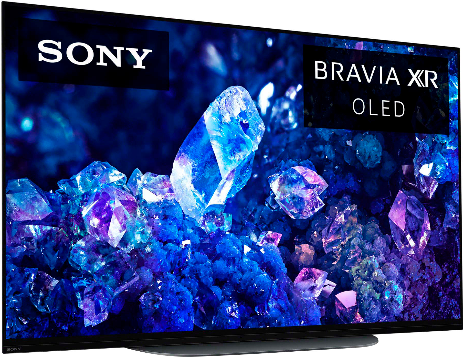 Left View: Sony - 42" Class BRAVIA XR A90K 4K HDR OLED Google TV