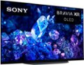 Left. Sony - 42" Class BRAVIA XR A90K OLED 4K UHD Smart Google TV - Black.