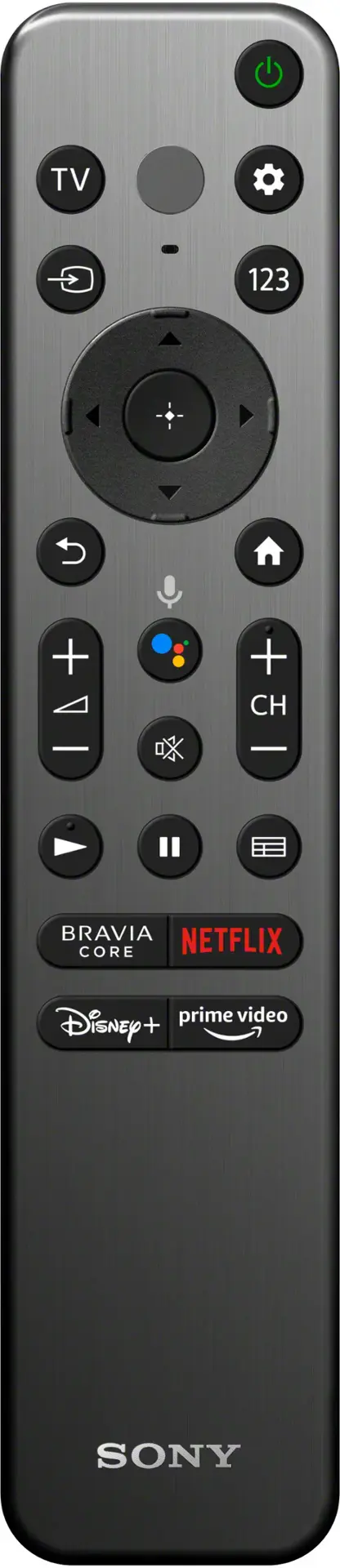 Remote Control. Sony - 42" Class BRAVIA XR A90K OLED 4K UHD Smart Google TV - Black.