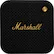 Front. Marshall - Willen Portable Bluetooth Speaker - Black and Brass.