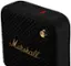 Left. Marshall - Willen Portable Bluetooth Speaker - Black/Brass.