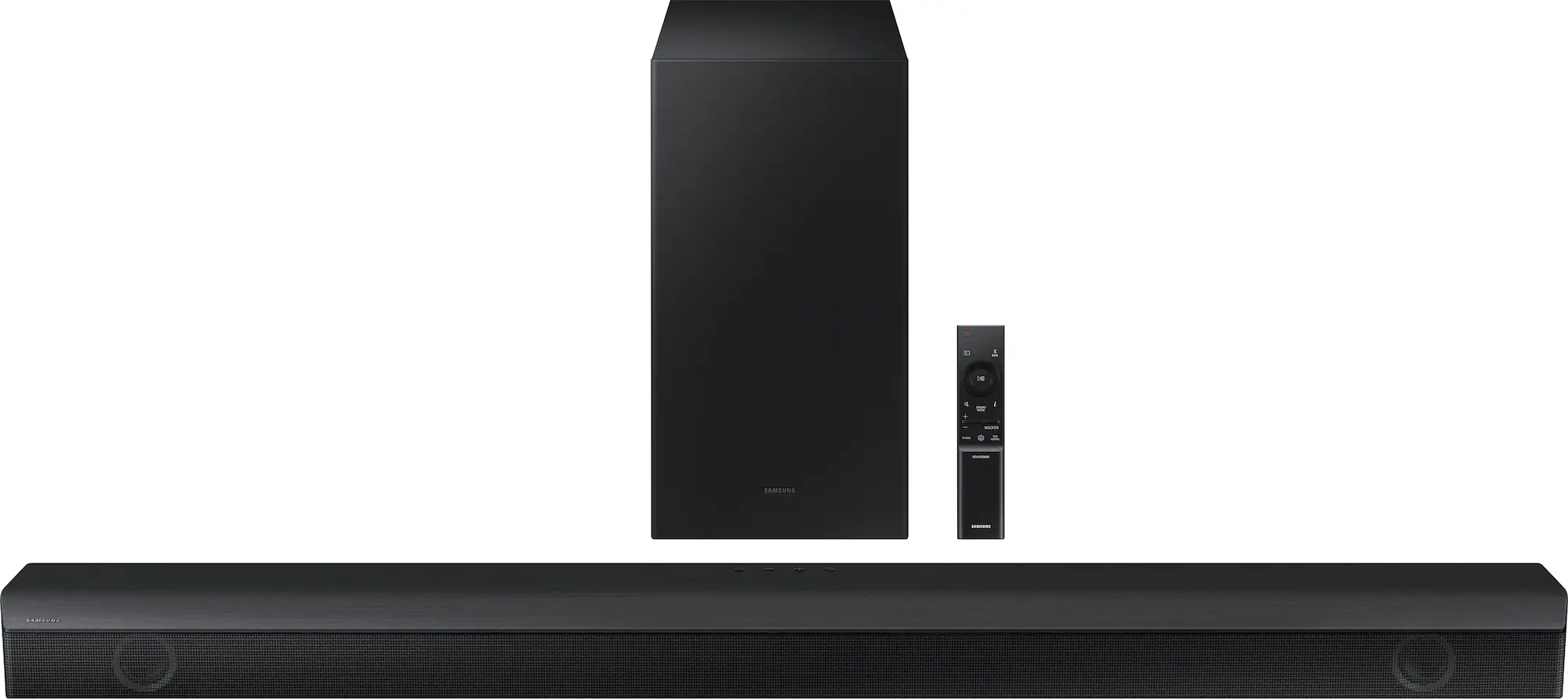 Zoom in on Front. Samsung - HW-B650/ZA 3.1 Channel Soundbar with Wireless Subwoofer, Dolby 5.1 / DTS Virtual:X - Black.