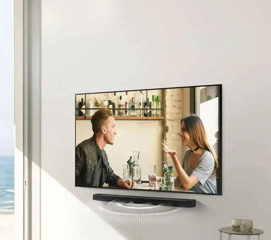 Alt View 16. Samsung - HW-B650/ZA 3.1 Channel Soundbar with Wireless Subwoofer, Dolby 5.1 / DTS Virtual:X - Black.