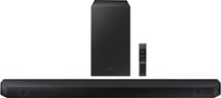 Front. Samsung - HW-Q600B 3.1.2ch Soundbar with Dolby Atmos / DTS:X - Black.