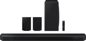 Samsung - HW-Q930B 9.1.4ch Soundbar with Wireless Dolby Atmos / DTS:X and Rear Speakers - Black - Front_Zoom