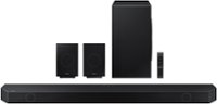 Front. Samsung - HW-Q990B 11.1.4ch Soundbar with Wireless Dolby Atmos / DTS:X and Rear Speakers - Black.