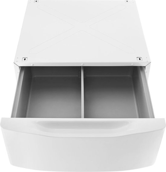 Front. Insignia™ - Laundry Pedestal for Select Insignia Washer and Dryers - White.