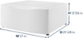 Alt View 12. Insignia™ - Laundry Pedestal for Select Insignia Washer and Dryers - White.