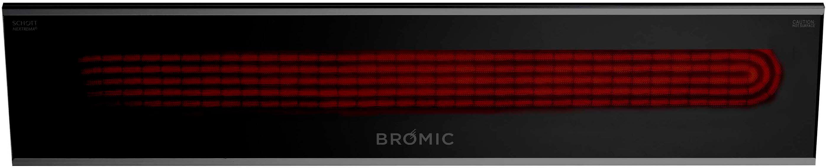 Bromic Heating - Outdoor Heater - Platinum Smart Heat Electric - 3400W - 220V-240V - Black - Front_Zoom