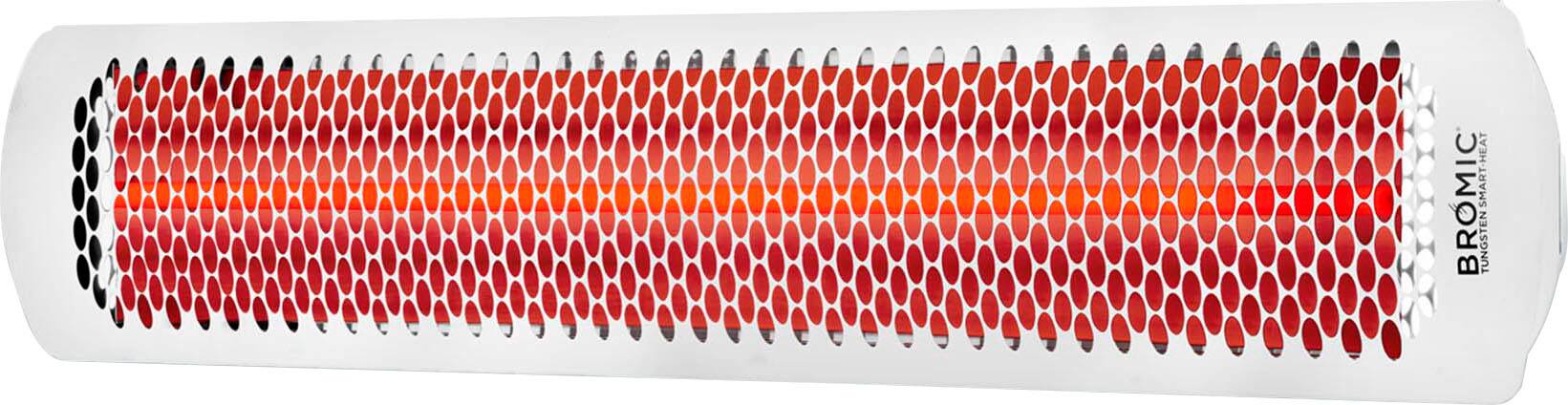 Angle. Bromic Heating - Outdoor Heater - Tungsten Electric - 4000W - 220-240V - White.