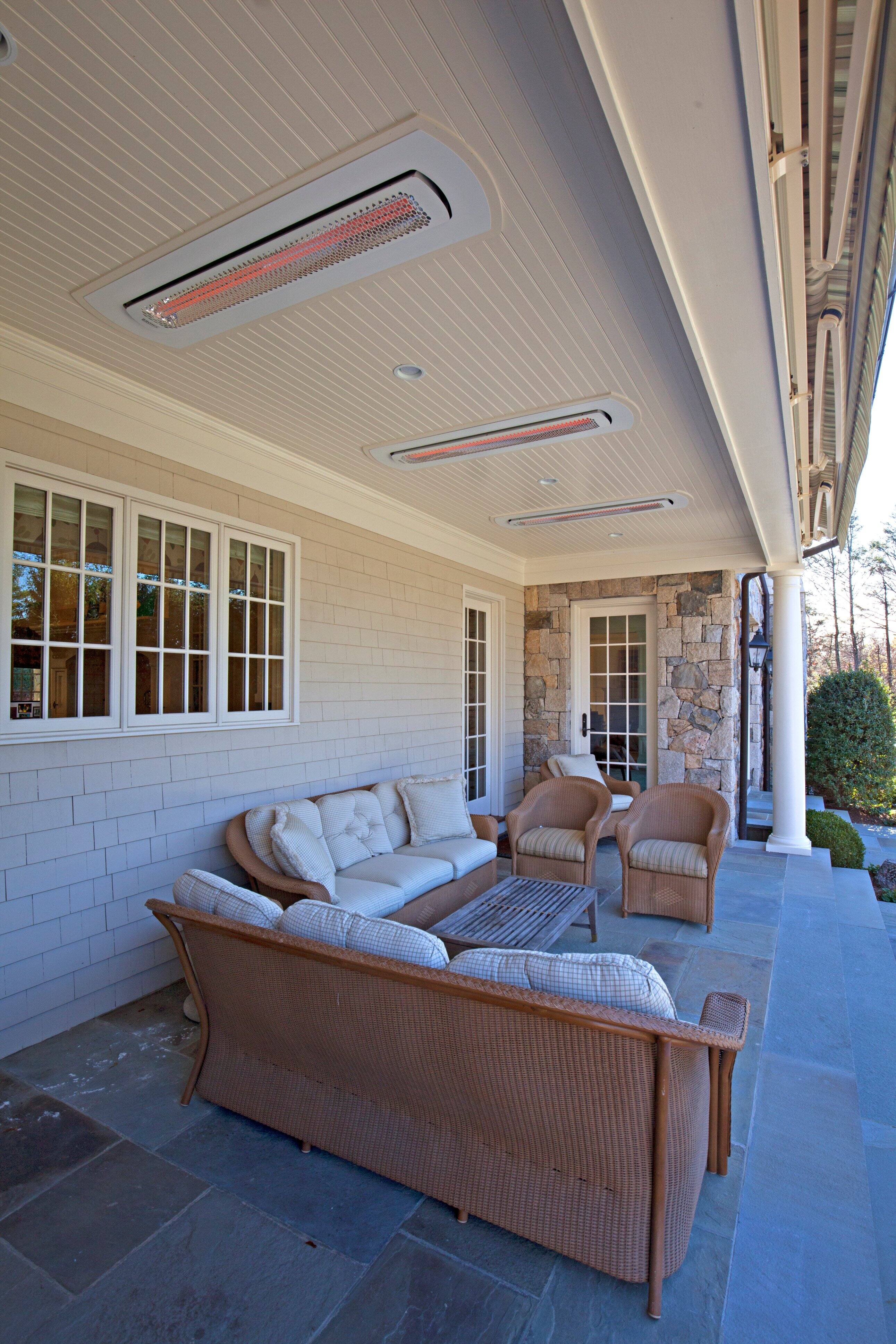 Alt View 11. Bromic Heating - Outdoor Heater - Tungsten Electric - 4000W - 220-240V - White.