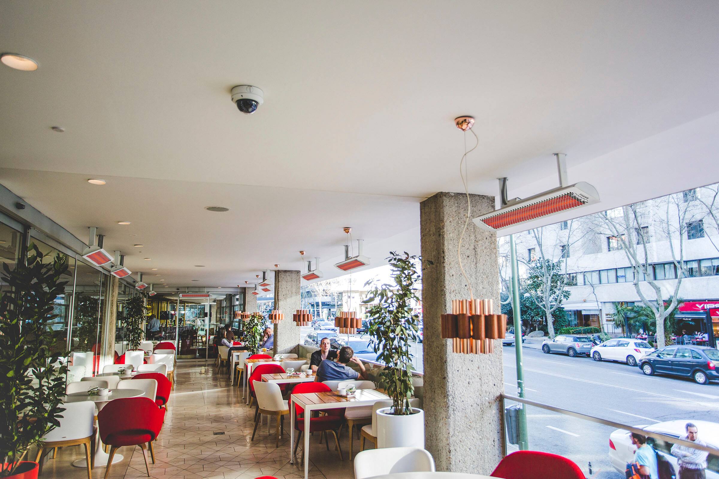 Alt View 13. Bromic Heating - Outdoor Heater - Tungsten Electric - 4000W - 220-240V - White.