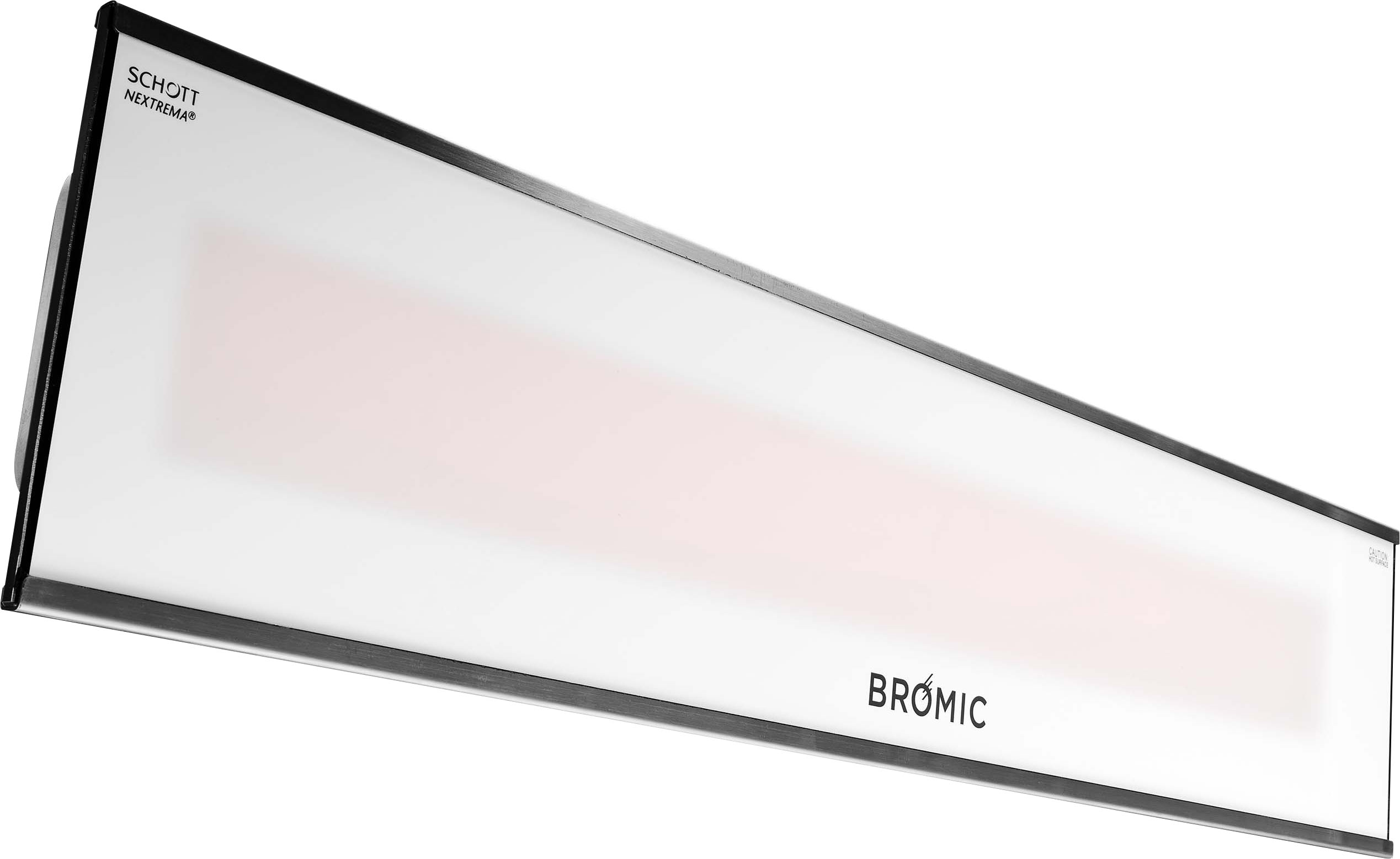 Angle View: Bromic Heating - Outdoor Heater - Platinum Smart Heat Electric - 3400W - 220V-240V - White