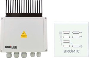 Bromic Heating - Wireless Dimmer Controller - 7 Channels - White - Front_Zoom