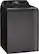 Angle. GE Profile - 5.4 Cu. Ft. High Efficiency Smart Top Load Washer with Built-in Alexa Voice Assistant and Smarter Wash Technology - Diamond Gray.