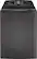 Front. GE Profile - 5.4 Cu. Ft. High Efficiency Smart Top Load Washer with Built-in Alexa Voice Assistant and Smarter Wash Technology - Diamond Gray.