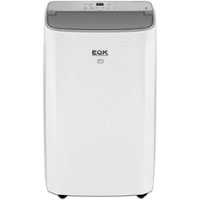Emerson Quiet Kool - 3 in 1 550 Sq. Ft. Smart Portable Air Conditioner with Dehumidifier - White - Front_Zoom