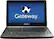 Front Standard. Gateway - 10.1" Refurbished Netbook - 1GB Memory - 250GB Hard Drive - River Black.
