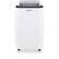 Front. Honeywell - 625 Sq. Ft. Portable Air Conditioner with Dehumidifier - White.