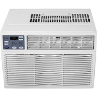 Gree - 1,000 Sq. Ft. 18,000 BTU Window Air Conditioner - White - Front_Zoom