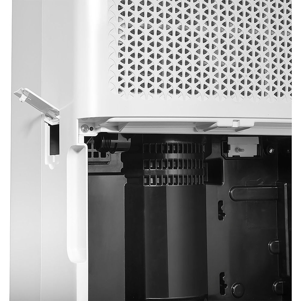 Angle View: Emerson Quiet Kool - 50 Pint Dehumidifier - White