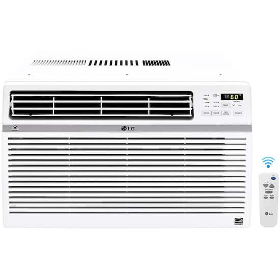 LG 800 Sq. Ft. 15 000 BTU Smart Window Air Conditioner White