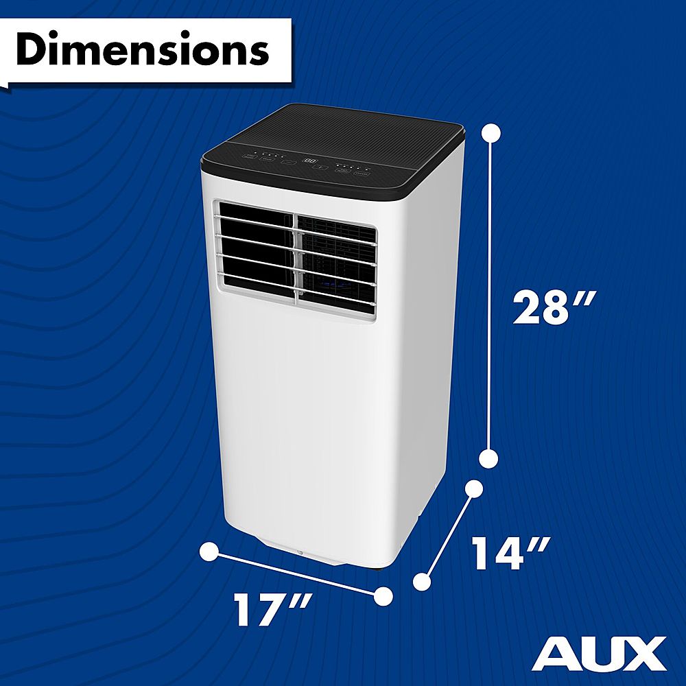 Best Buy: AuxAC 200 Sq. Ft. Portable Air Conditioner with Dehumidifer ...