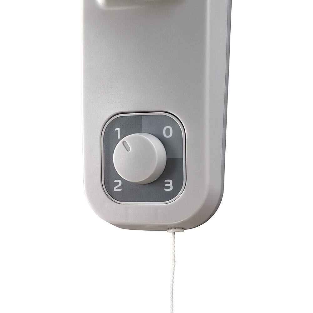 Alt View 11. Lasko - 16" Oscillating Wall Mount Fan with Anti-Rust Grills - Gray.