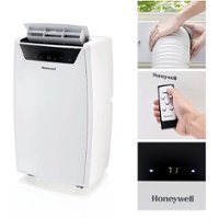 Honeywell - Classic 700 Sq. Ft. Portable Air Conditioner with Dehumidifier - White - Front_Zoom