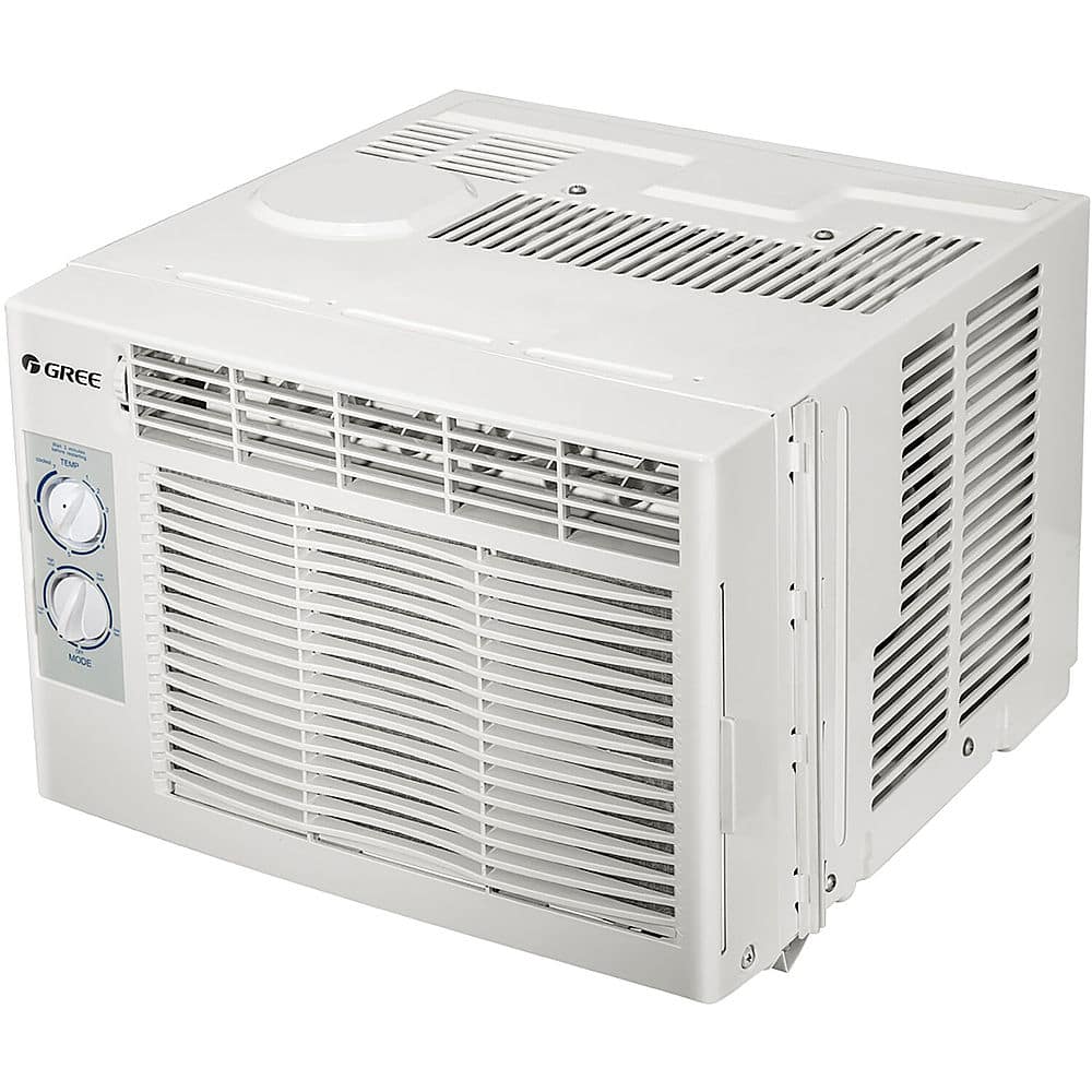 Best Buy: Gree 150 Sq. Ft. 5,000 BTU Window Air Conditioner White GWA05BTM