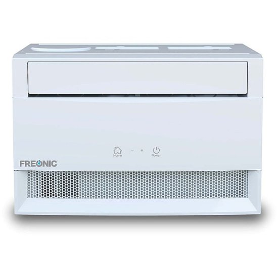 Freo – 10,000 BTU Window Air Conditioner | Energy Star | Follow Me Remote | Dehumidifier | AC for Rooms up to 450 Sq. Ft – White