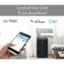 Control Your Cool From Anywhere TM LG ThinQ works with Hey Google WORKS WITH alexa CONTROL YOUR AIR CONDITIONER FROM ANYWHERE.