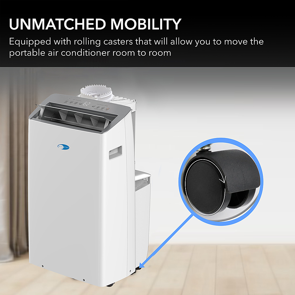 6,000 BTU (12,000 BTU ASHRAE) Portable Air Conditioner with Heat