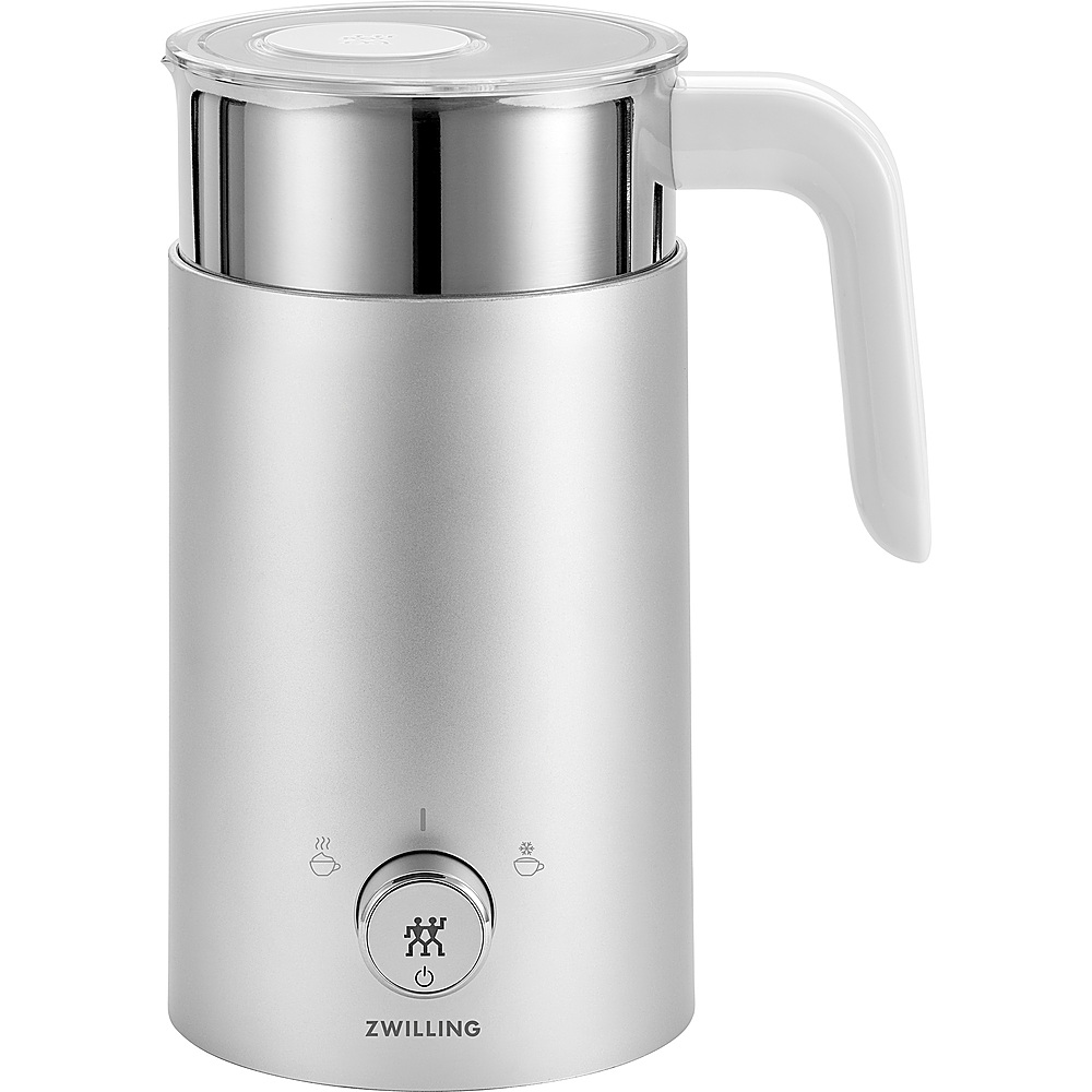 Angle View: ZWILLING - Enfinigy Milk Frother - Silver