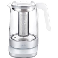ZWILLING - Enfinigy Glass Kettle Tea Kettle - Silver - Angle_Zoom