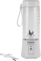 Bella Pro Series - Portable To-Go Blender - White - Front_Zoom