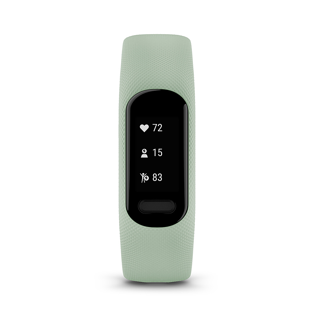 Garmin vívosmart 5 Smart Fitness Tracker Heart Rate Small/Medium Cool Mint 010-02645-02 - Best Buy