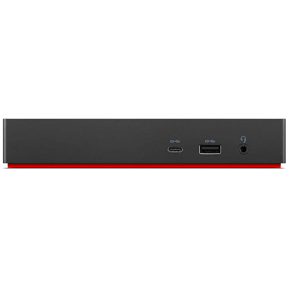 Alt View 12. Lenovo - ThinkPad Universal USB-C Smart Docking Station - Black.