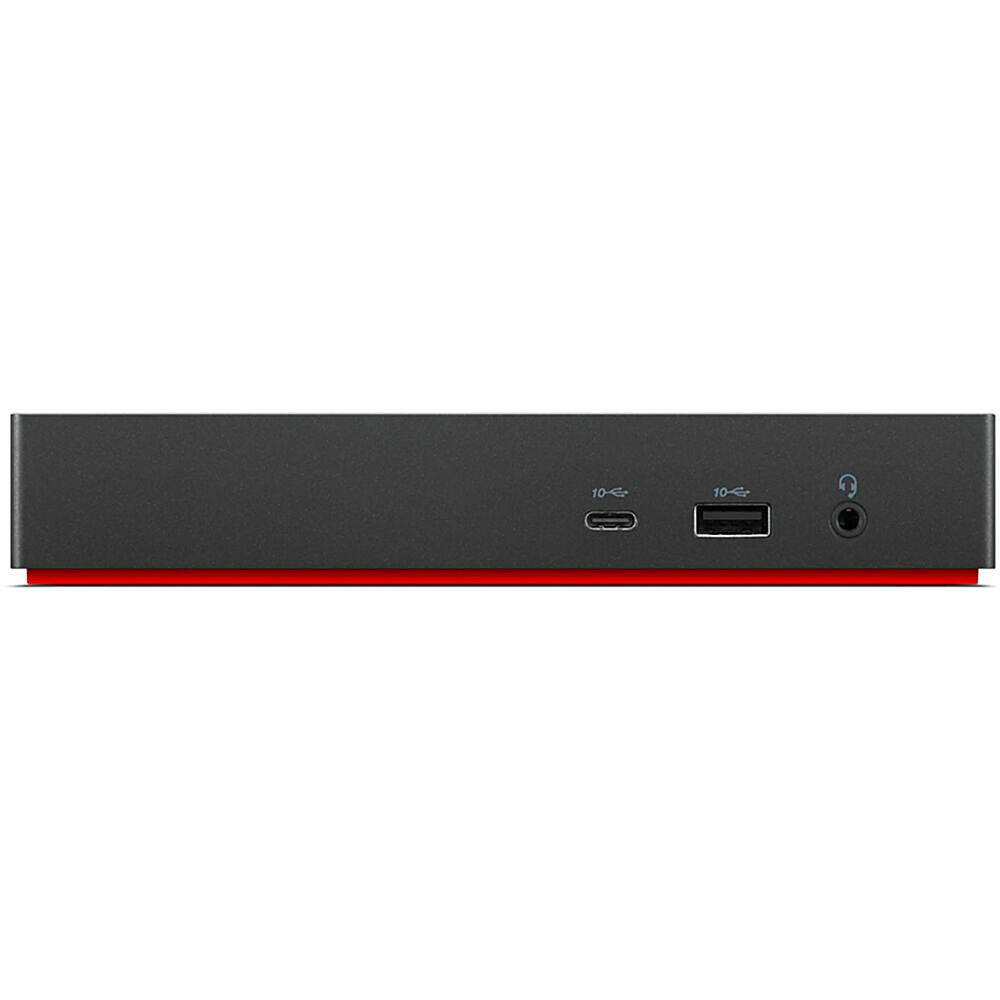 Alt View 12. Lenovo - ThinkPad Universal USB-C Smart Docking Station - Black.