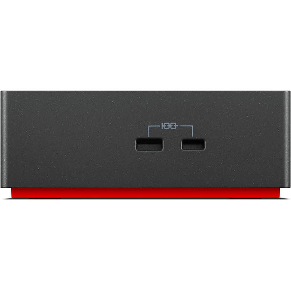 Alt View 14. Lenovo - ThinkPad Universal USB-C Smart Docking Station - Black.