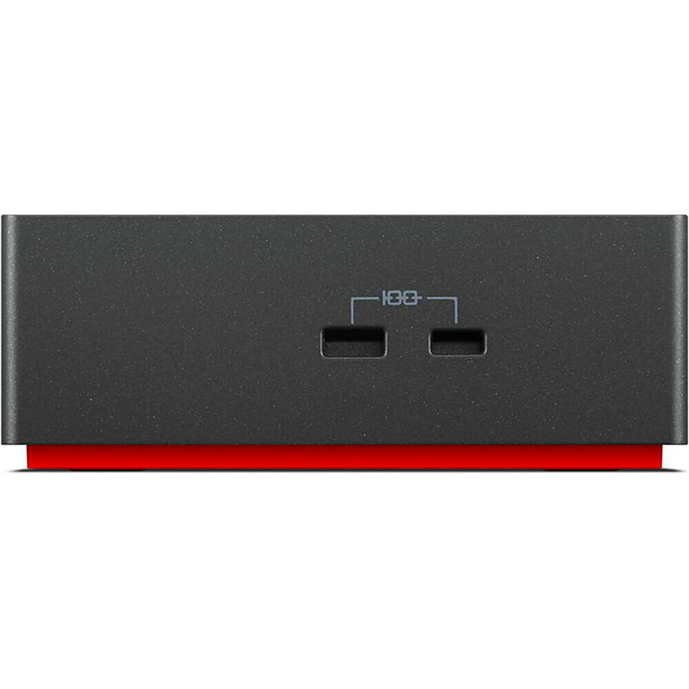 Alt View 14. Lenovo - ThinkPad Universal USB-C Smart Docking Station - Black.
