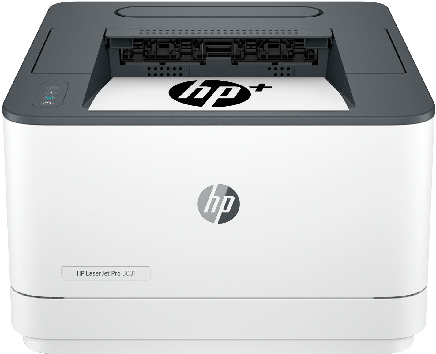 LaserJet Pro Wireless Black-and-White Laser Printer with 3 months of Instant Ink included with HP+ White Pro 3001dwe - Best Buy