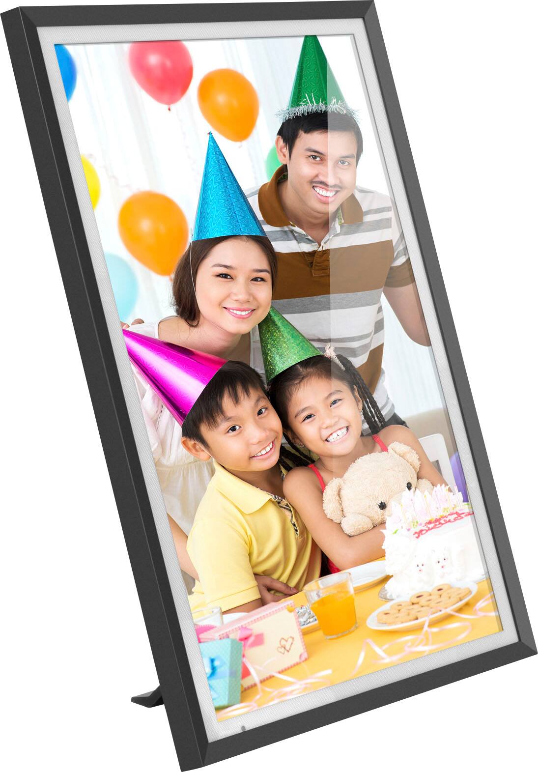 Alt View 14. Aluratek - 13.5" 3K Touchscreen LCD Wi-Fi Digital Photo Frame - Black.