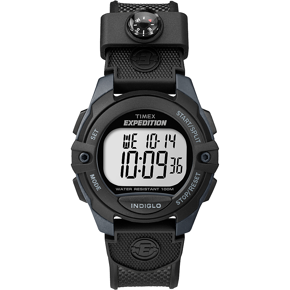 Timex Men's Expedition Digital CAT 41mm Watch Black TW4B077009J - Best Buy