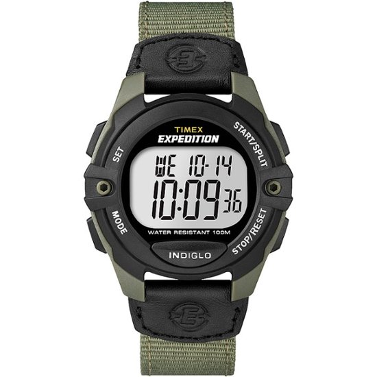 Timex Men's Expedition Digital CAT 41mm Watch Green/Black T499939J - Best  Buy